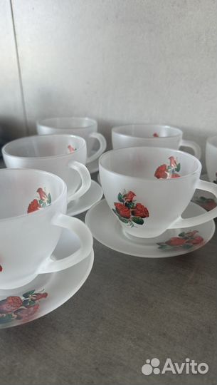 Чайный сервиз на 6 персон новый