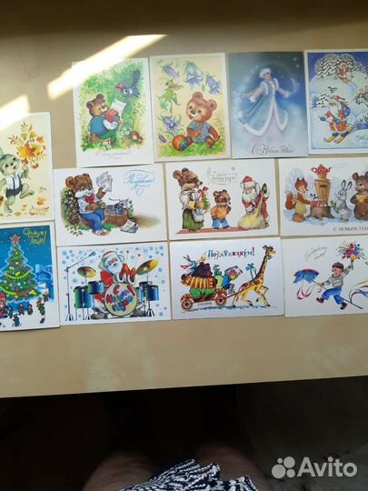 Открытки СССР Юрасовой, Варламовой, Грудининой и