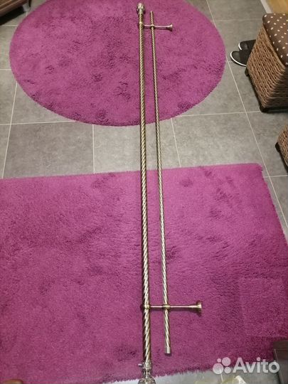 Карнизы для штор двухрядный металлический