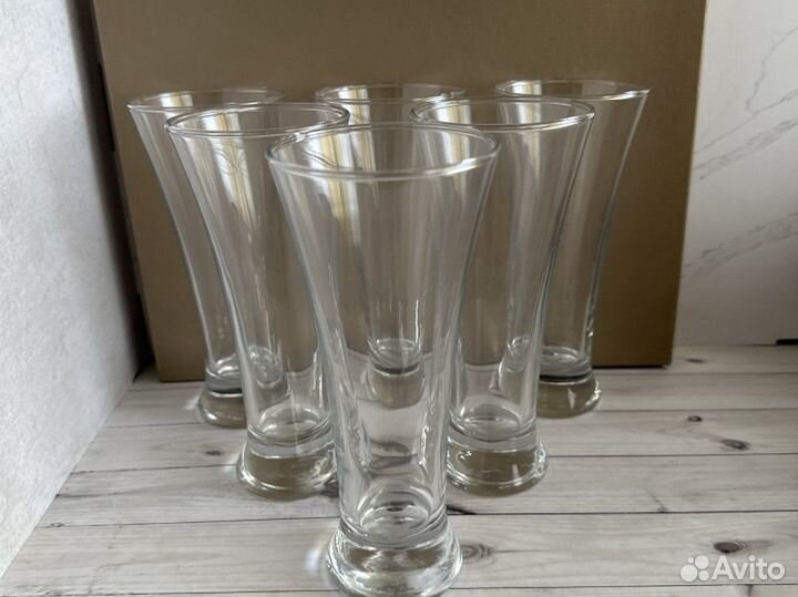 Новые бокалы IKEA Variant test набор 6шт 300мл
