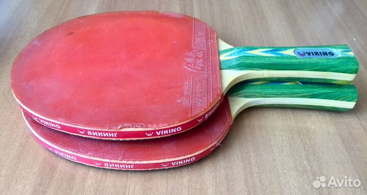 Ракетки для настольного тенниса СССР и Викинг