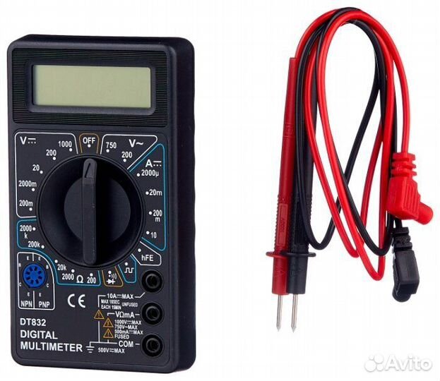 Мультиметр DT-832