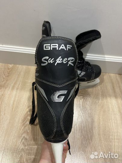 Коньки хоккейные Graf 40 размер