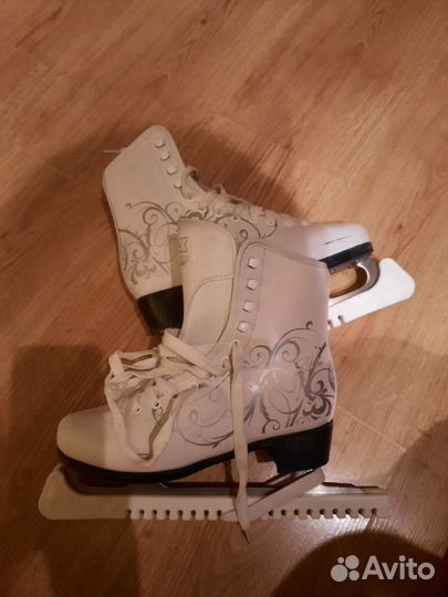 Фигурные коньки женские ladies fur 37 размера