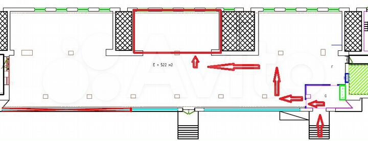 Торговая площадь в маг-не 