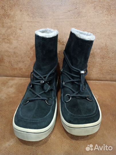 Ботинки сапоги демисезонные Ecco