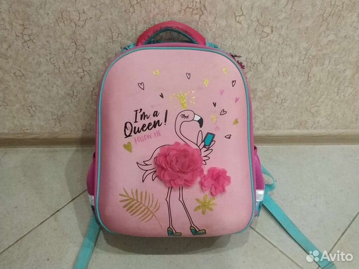 Рюкзак школьный для девочки бу