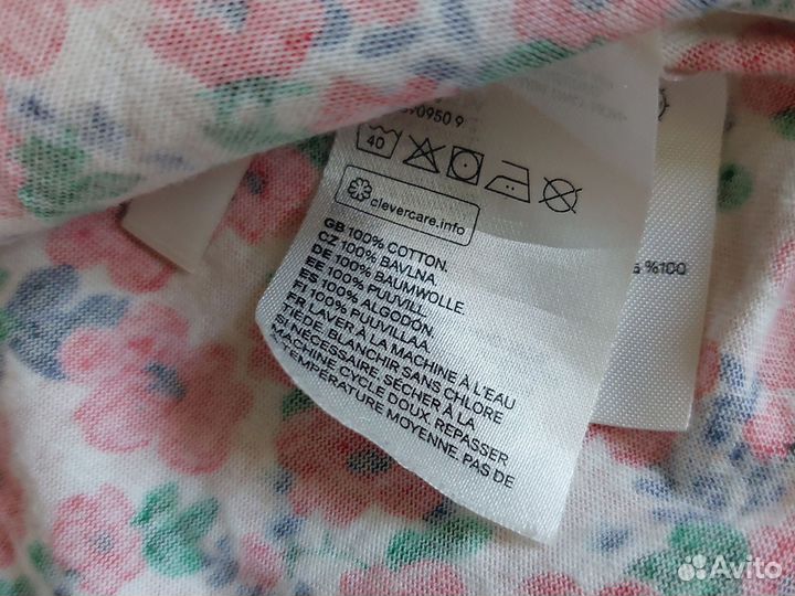 Платье hm летнее для девочки 122 128