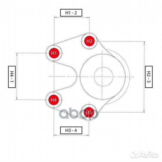 Cbkk-25 Опора шаровая перед прав/лев CB02