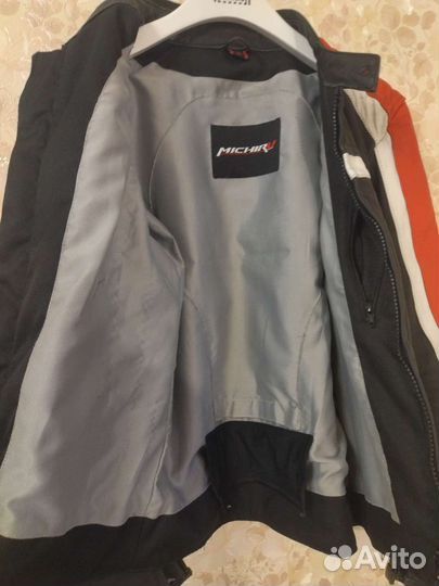 Мотокуртка кожаная michiru