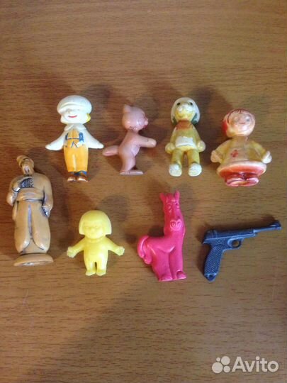 Фигурки колкий пластик СССР