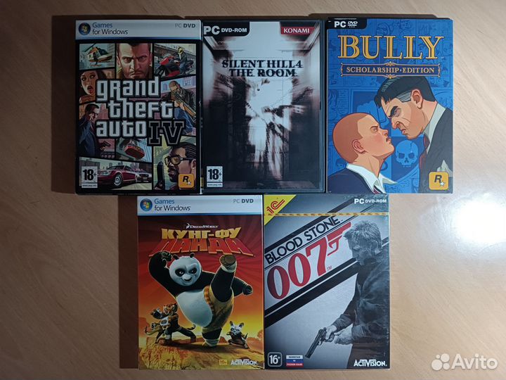 Игры на обмен (PC, DVD Box)