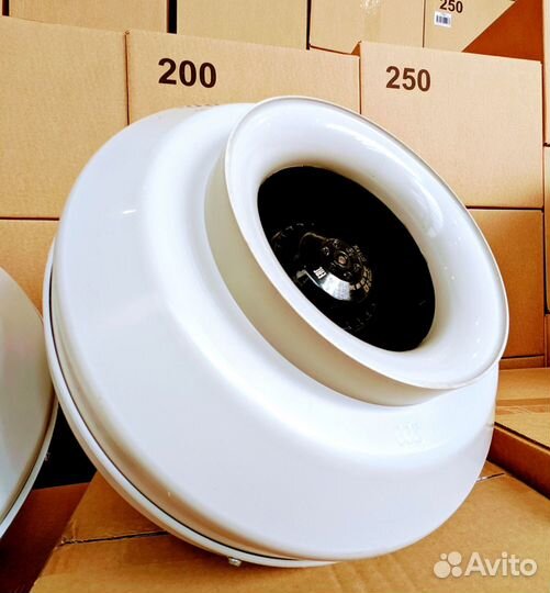 Канальный вентилятор от 100 до 315мм, вытяжной