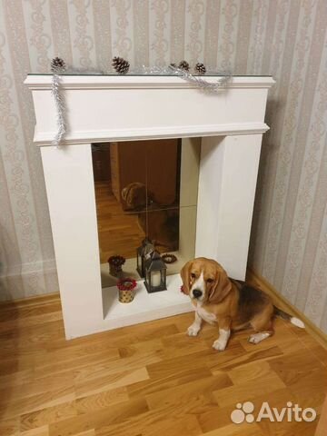 Декоративный камин из дерева