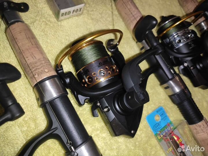 Спиннинги в сборе