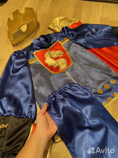 Костюм карнавальный, новогодний, детский, рыцаря