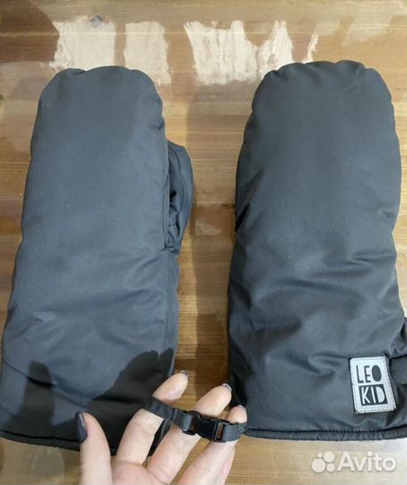 Муфта варежки на коляску leokid