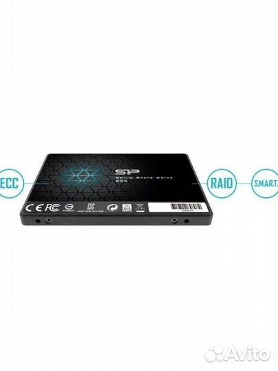 SSD накопитель Slim S55, 480гб (SP480gbss3S55S25)