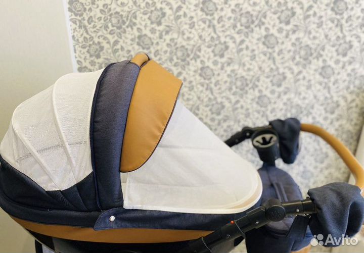 Коляска adamex 3 в 1 carbon