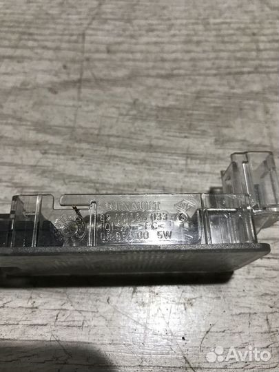 Подсветка бардачка Плафон Renault fluence