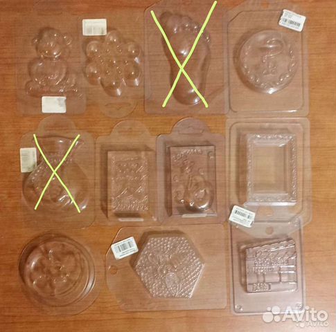 Формочки для мыла, или шоколада