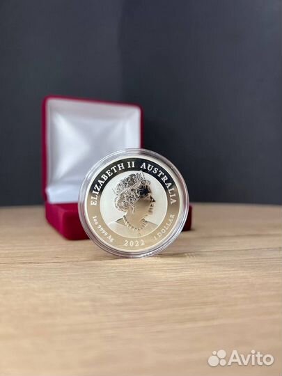 Серебряная монета 