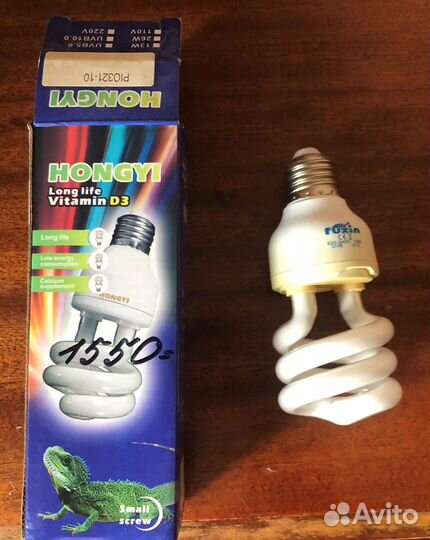 Уф лампа для черепах