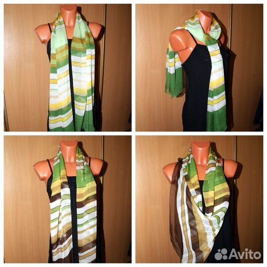 Шарфы шифоновые