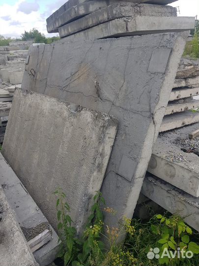 Плиты перекрытия бу