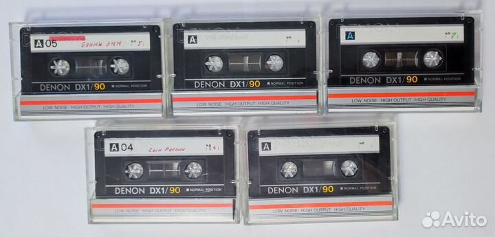 Аудиокассеты denon DX1/90
