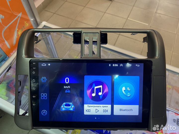 Магнитола android Toyota Prado 150 2009-2013