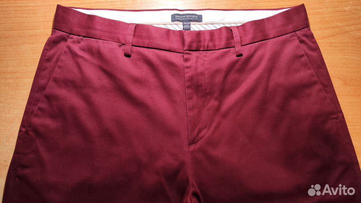 Слаксы Banana Republic w34L34, новые. Бангладеш