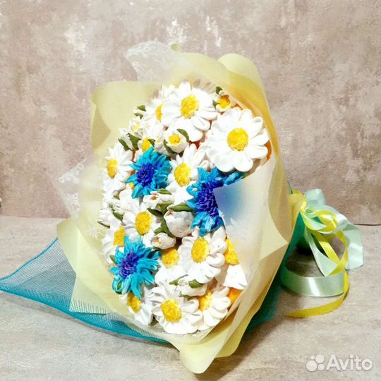 Съедобный букет из зефира на День рождения