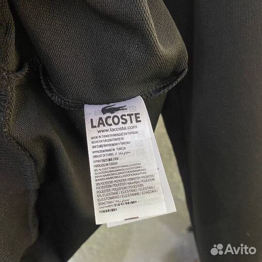 Свитшот мужской lacoste черный