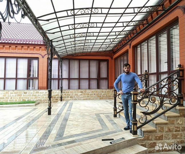 Ворота перила навесы двери