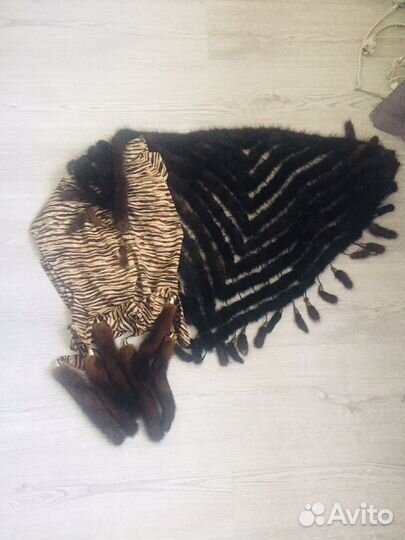 Платок шаль косынка шарф норка