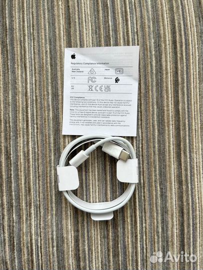 Кабель Apple USB-C/Lightning 1m, Оригинал