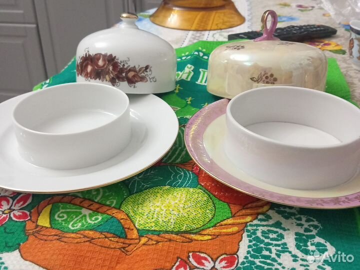 Масленка фарфор гдр