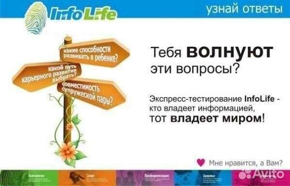 Тестирование врожденных Способностей Инфолайф