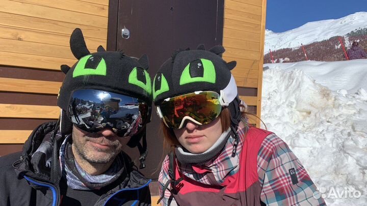 Нашлемник флис