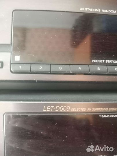 Музыкальный центр sony LBT-D609