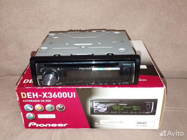 Магнитола 1 din pioneer