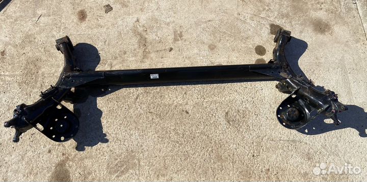 Задняя балка hyundai solaris