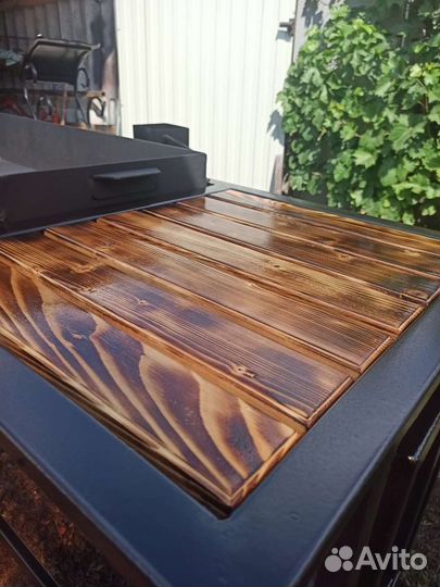 Мангал в стиле лофт