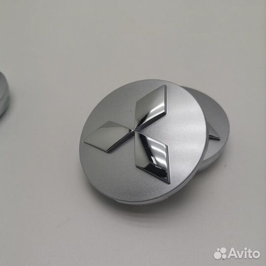 4шт Mitsubishi MR554097 комплект колпаков серебро