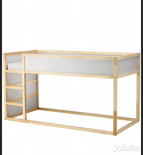 Детская кровать IKEA Кюра (кровать-перевертыш)