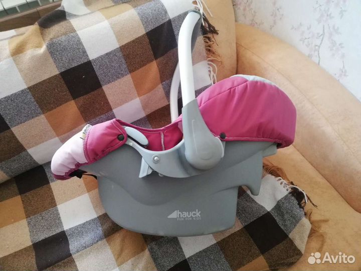 Детская автолюлька переноска 0+