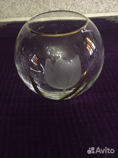 Ваза для цветов богемия