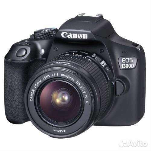 Зеркальный фотоаппарат Canon EOS 1300D Kit 18-55mm