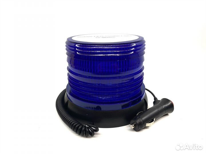 Мигалка желтая / синяя большая 2 режима